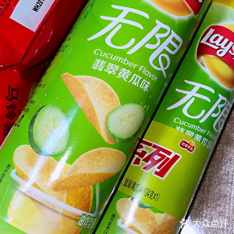 宅家追剧必备—乐事黄瓜味薯片
