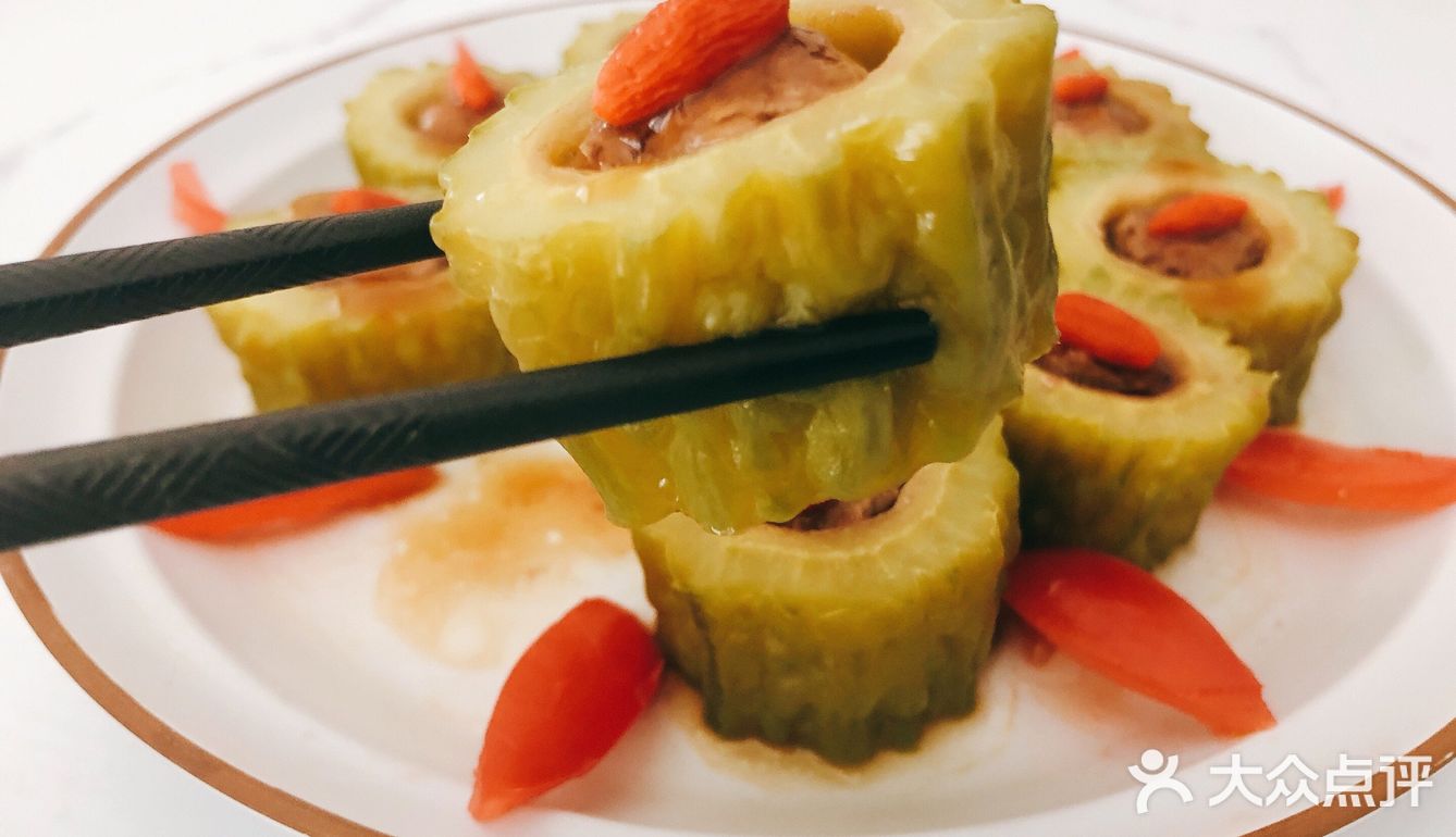 减肥也要好好吃饭——苦瓜酿肉