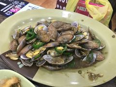 豉汁炒花甲-贞姨美食·老字号海鲜大排档