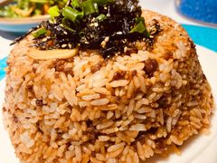 蒜香牛肉炒饭-隐炉和牛烧肉店(群力店)
