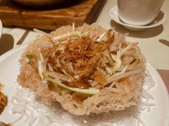 蟹肉桂花炒银芽-利苑酒家(金宝店)