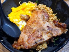 猪扒蛋葱油捞丁-华嫂冰室(尖沙咀店)
