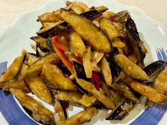 风味茄子-大眼锅贴水饺(河东店)