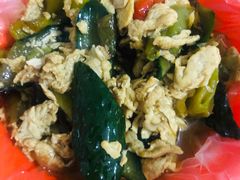 黄瓜炒鸡蛋-咱家王新国把子肉(县东巷店)