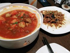 番茄烧牛肉-老牌坊鲁菜名店(宽厚里店)