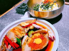 -草家酱蟹炭火烤肉店(珲春南路一店)