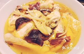 Steamed Chicken with Air-Dried Pork