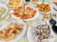 -霞涌市场海鲜摆卖区