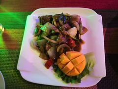 香芒炒牛肉-山色西餐·柴火烤披萨