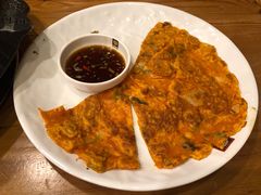 泡菜饼-喇喇排骨火锅·传统韩式脊骨汤(望京西园总店)