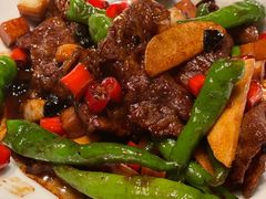 椒王茭白雪花肉-新荣记(建国门外大街店)