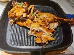 黑松露菌菇烤鸡-蜜桃花开·中西融合菜E&W(南长街店)