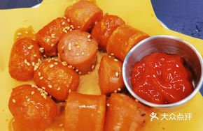 Fat Cat Platter Crispy Bubble Sausage