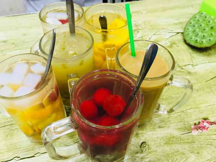 老字号温州冷饮-"久违的夜市感觉,赞一个,烧烤口味一般,花.