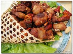 李连贵熏肉大饼21-竹篓飘香小排特写-c-李连贵熏肉大饼(天通苑店)