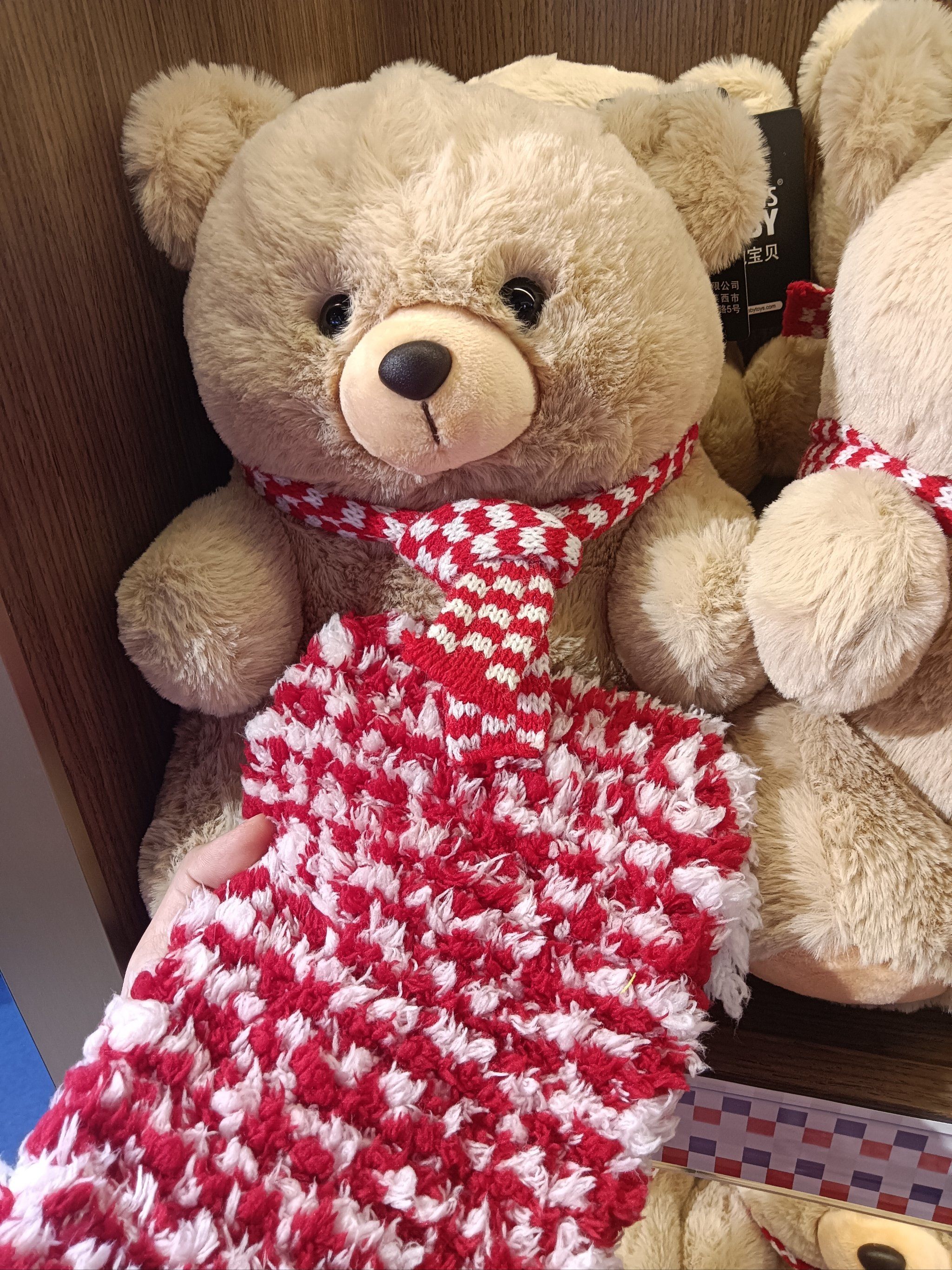 抱抱小熊玩偶