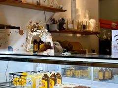 面包甜点陈列柜-稀物集咖啡(徽州大道店)