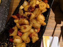 蒜香墨鱼丸-冰川延边料理·炭烤串(原小木屋店)