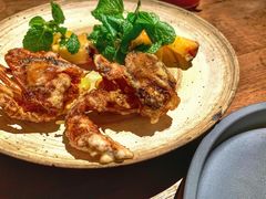 炸软壳蟹配烤凤梨色拉-SHAN山(前滩太古里店)