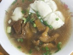 面结汤加牛杂-仓桥面结店