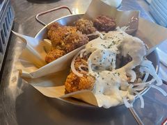 炸鸡翅一半一半-富乐满韩国正宗炸鸡韩国料理(虹泉路店)