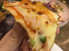 海鲜风味薄脆披萨-星米乐