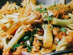 干锅花菜-金厨帽烤鱼(芦庄店)
