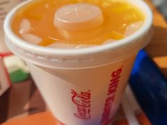 美汁源橙汁-汉堡王(定州大世界店)