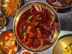 -草家酱蟹炭火烤肉店(珲春南路二店)