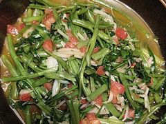 酸笋空心菜-雀舞云南菜(天津天河城购物中心店)