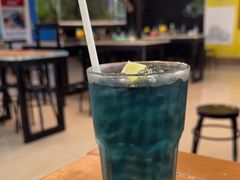 -蝶豆花蓝面条