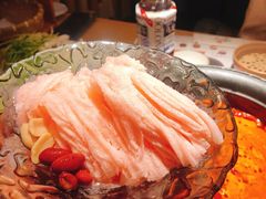 草莓绵绵冰-温野菜涮涮锅(曲江大悦城店)