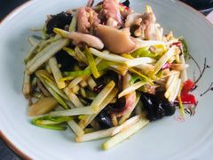 蒜黄爆八带-章丘宴(唐人中心店)