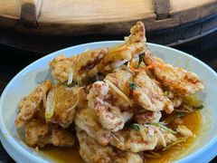 锅包肉-鱼窝棚柴火铁锅炖(富山屯店)