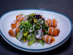 哈密瓜三文鱼沙拉-魔膳厨房·果木牛排·西餐厅(MM2店)