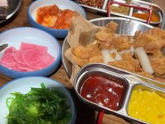 -明洞阿姨·韩式酱蟹烤肉·创意料理(三元桥店)