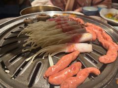 -明洞阿姨·韩式酱蟹烤肉·创意料理(三元桥店)