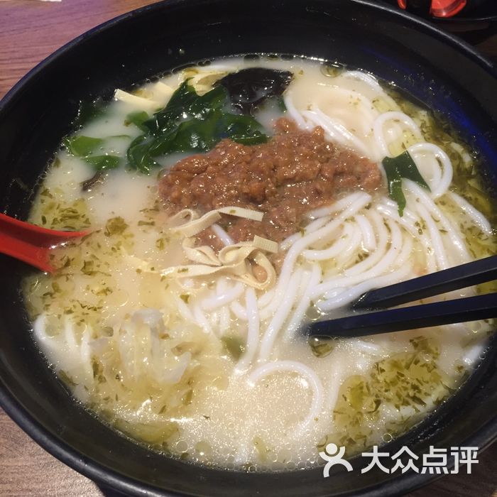 灵芝妹子海鲜米线珍珠章鱼米线图片-北京小吃快餐-大众点评网