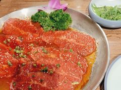 -明洞阿姨·韩式酱蟹烤肉·创意料理(三元桥店)