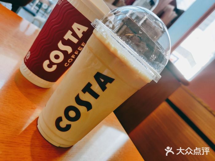 costa coffee(深圳中洲店)焦糖冰拿铁图片