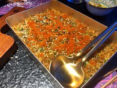 金盒咸蛋黄蟹籽炒饭-匠子烤鱼(上邦百汇城店)
