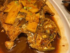 深海黄鱼年糕-径山十八道·风味民间菜(杭州总店)