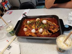 荔枝香辣清江鱼-鱼酷活鱼烤鱼(北美店)