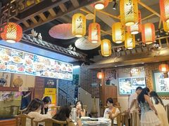 -东来菜馆•手抓海鲜家常菜•海鲜锅贴(鸽子窝店)