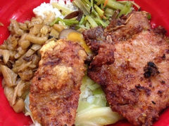 大排饭-大炮盐酥鸡