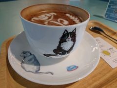 左翼大拿铁-sugarman espresso素饮糖人高新咖啡工厂