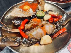 -草家酱蟹炭火烤肉店(珲春南路二店)