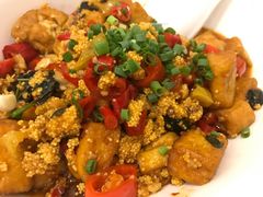 鱼子焖豆腐-李师傅脆肚(梅林店)