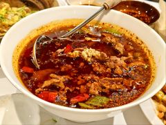 鲜切水煮吊龙牛肉-眉州东坡(华联万柳店)