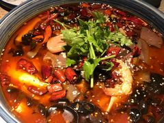 海鲜毛血旺-绿茶餐厅(西单老佛爷店)